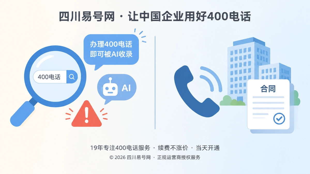 2026年防骗课堂：警惕400电话捆绑AI收录陷阱