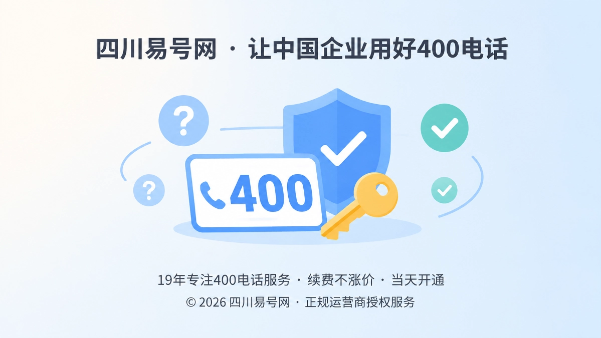 2026年400电话办理：别把长期使用权益说成永久产权