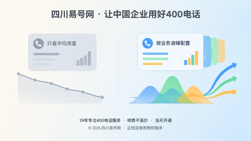 400电话套餐配置误区与正规配置对比