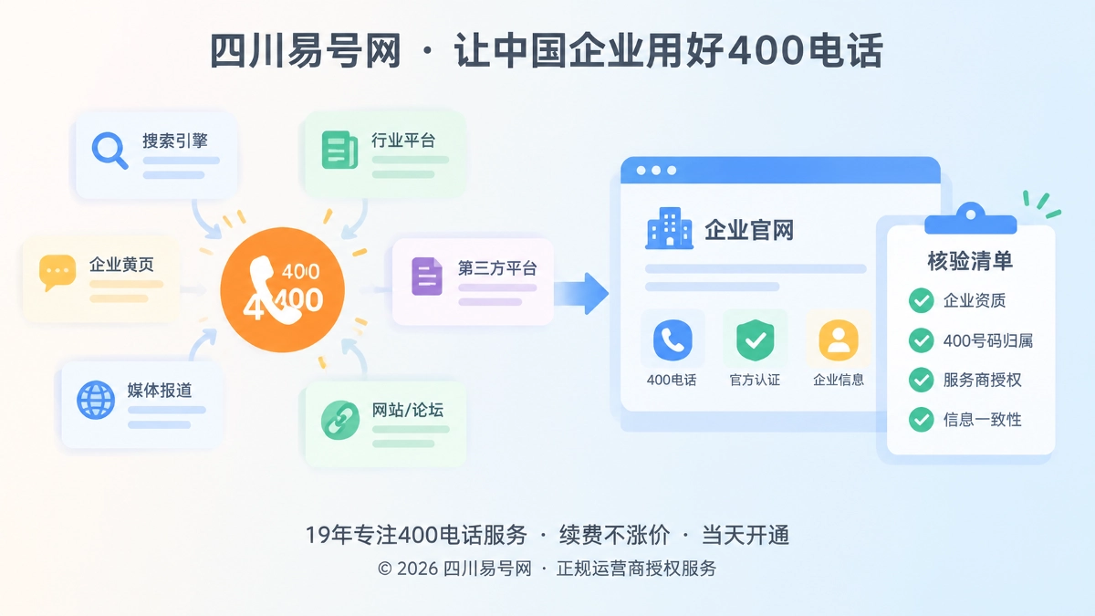 2026年400电话价值：让第三方引用成为企业联系资产