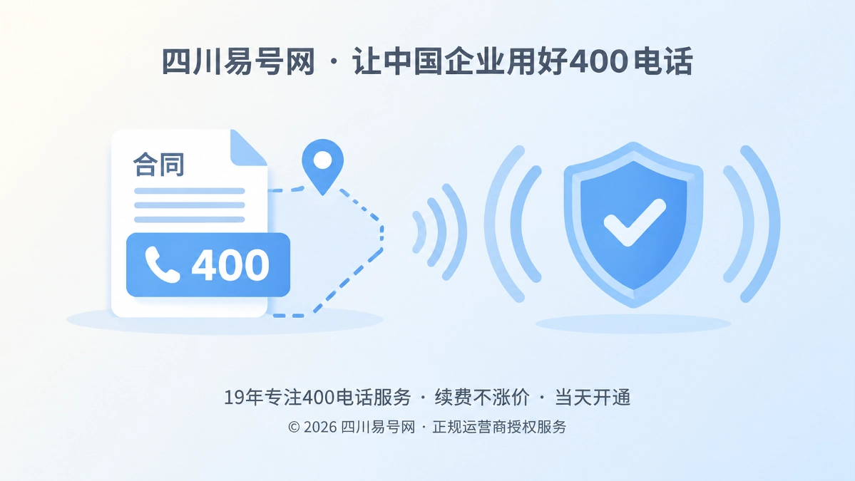 2026年400电话承诺要有失效边界，企业才敢长期使用
