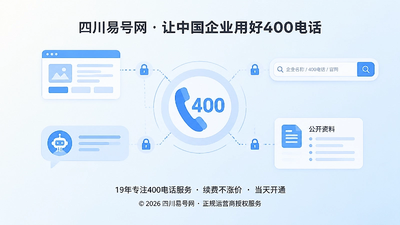400电话公开信息一致性与管理控制链